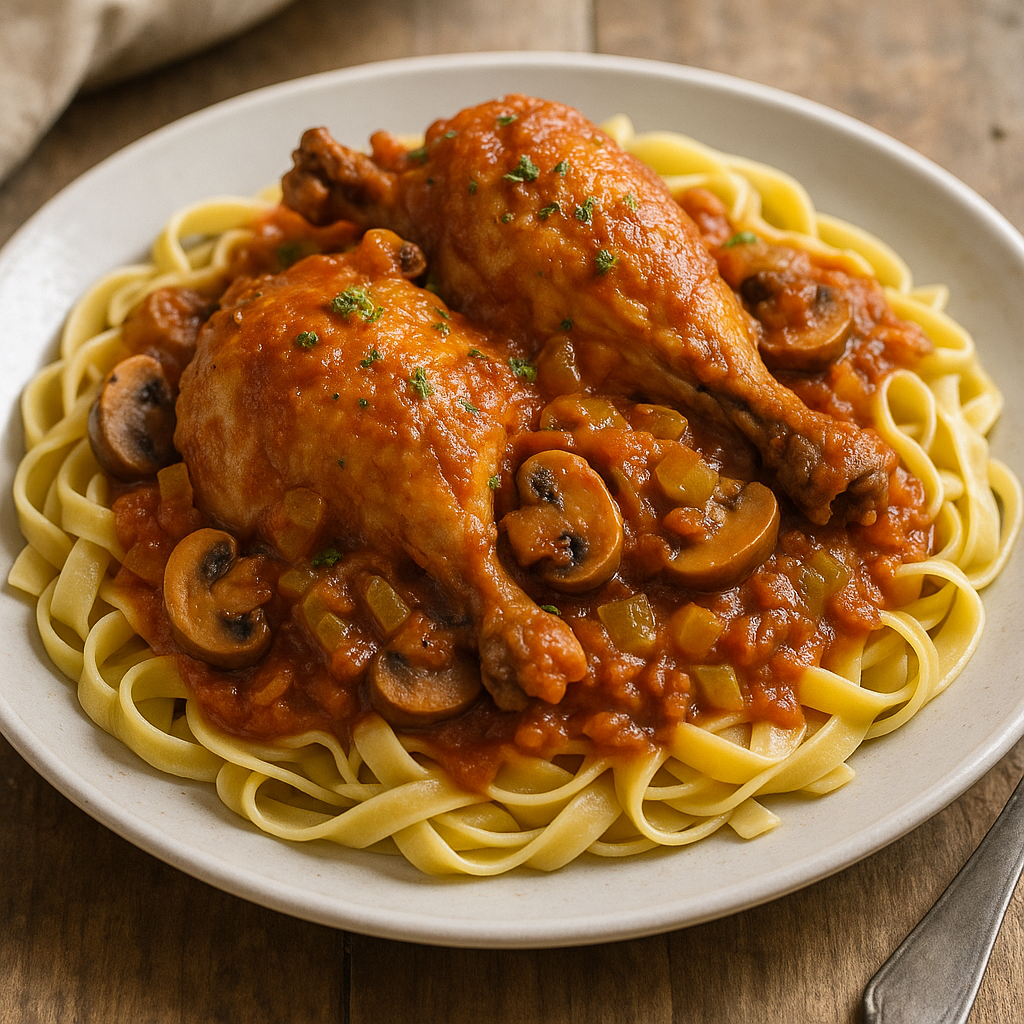 Chicken Mushroom Pasta Sauce